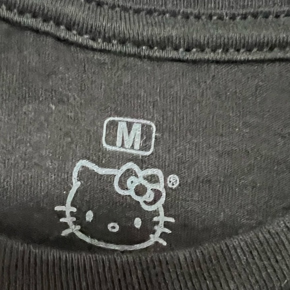 Hello Kitty, Sanrio, Women’s, Black, Thunder & Lightening, T-Shirt. - Picture 4 of 6